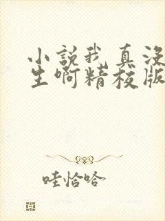 小说我真没想重生啊精校版