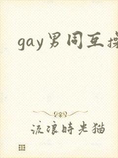 gay男同互操封面