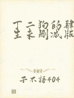 丁二狗的肆意人生未删减版下载封面