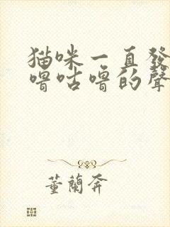 猫咪一直发出咕噜咕噜的声音是为什么