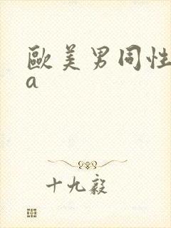 欧美男同性恋aa