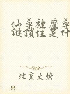 仙尊被魔尊用铁链锁住是什么小说