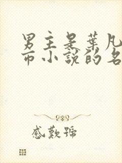 男主是叶凡的都市小说的名字