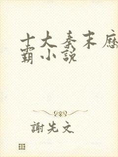 十大秦末历史争霸小说封面