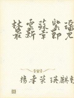 林云苏紫瑶小说最新章节免费阅读全文