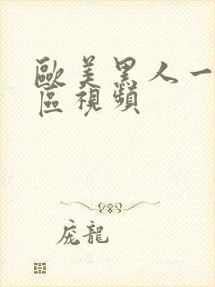 欧美黑人一区二区视频