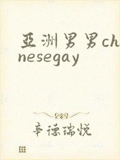 亚洲男男chinesegay