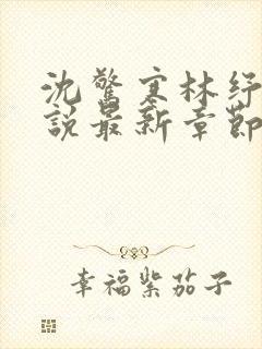 沈惊寒林纾容小说最新章节免费阅读