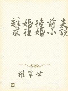 离婚后前夫哭着求复婚小说完本免费阅读