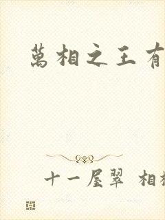 万相之王有声