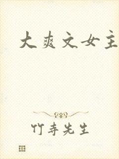 大爽文女主封面