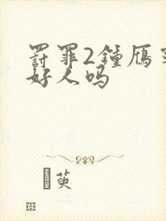 罚罪2钟雁宁是好人吗封面