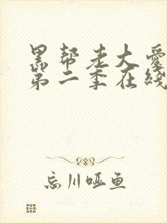 黑帮老大爱上我第二季在线观