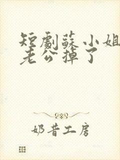 短剧苏小姐,你老公掉了