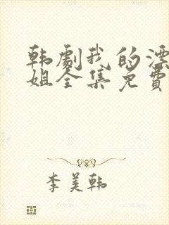 韩剧我的漂亮姐姐全集免费观看封面