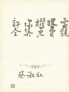 许你耀眼电视剧全集免费观看高清