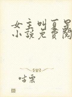 女主叫夏星窈的小说免费阅读