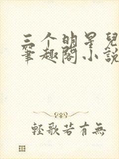 三个明星儿媳妇笔趣阁小说封面