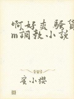 啊好爽 骚货sm调教小说