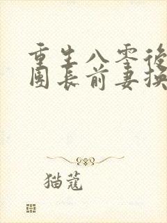 重生八零后他为团长前妻换新夫