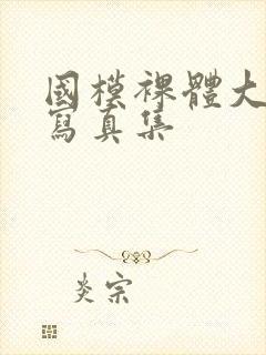 国模裸体大尺度写真集