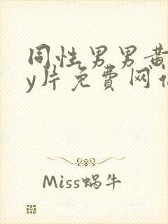 同性男男黄gay片免费网站