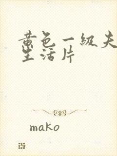 黄色一级夫妻性生活片