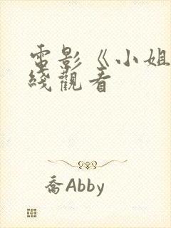 电影《小姐》在线观看