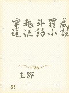 穿越斗罗成为千道流的小说