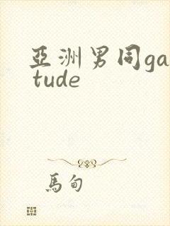 亚洲男同gay tude