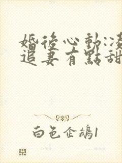 婚后心动:凌总追妻有点甜电子书全集封面