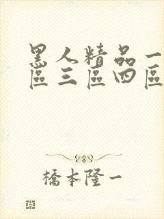 黑人精品一区二区三区四区的一个