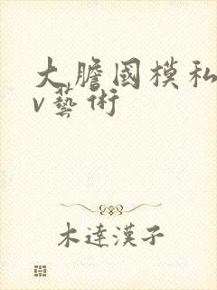 大胆国模私拍av艺术封面