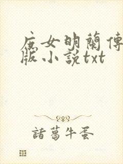 庶女明兰传完整版小说txt