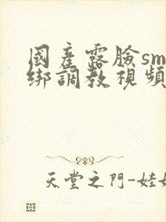 国产露脸sm捆绑调教视频