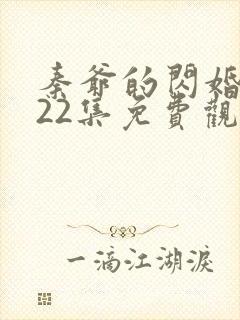 秦爷的闪婚短剧22集免费观看全集