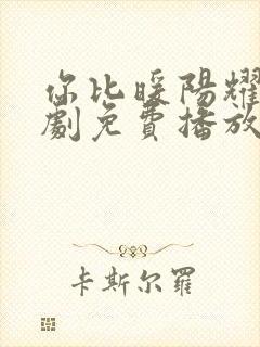 你比暖阳耀眼短剧免费播放全集封面