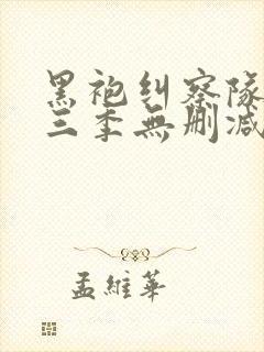 黑袍纠察队第一三季无删减高清