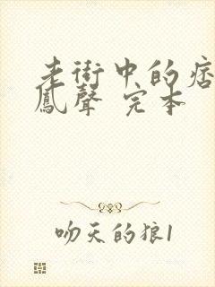 老街中的痞子赵凤声 完本封面