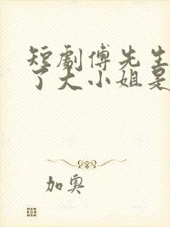 短剧傅先生别追了大小姐是假的全集免费观看