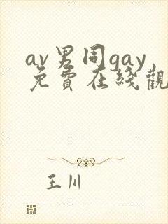 av男同gay免费在线观看