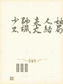 少帅夫人她又美又飒大结局