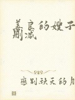 善良的嫂子3未删减