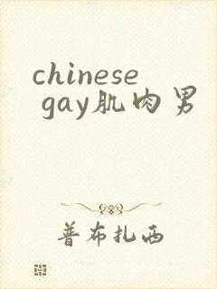 chinese gay肌肉男