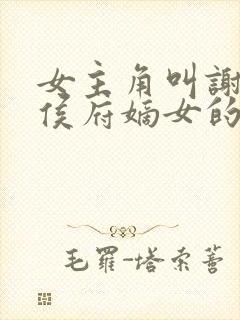 女主角叫谢清宁侯府嫡女的小说