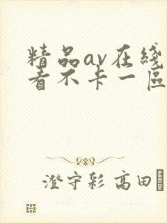 精品av在线观看不卡一区二区三区