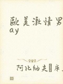 欧美激情男同gay