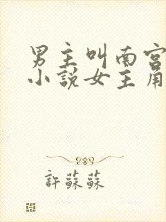 男主叫南宫澈的小说女主角姓苏