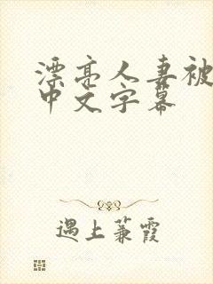 漂亮人妻被中出中文字幕