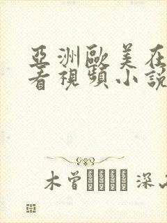 亚洲欧美在线观看视频小说